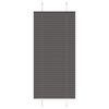 vidaXL laskostettu blind Musta 55x100 cm Kankaan leveys 54,4 cm