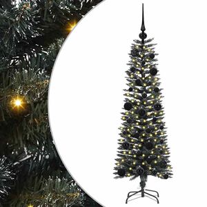 vidaXL Tekojoulukuusi jalustalla Vihre&auml; 120 cm PVC ja muovi ja ter&auml;s