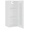 vidaXL Riippuva seinäkaappi valkoinen 34,5x34x90 cm