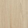 vidaXL Sein&auml;hyllyt 2 kpl Sonoma Oak 75x16,5x16,5 cm Engineered Wood