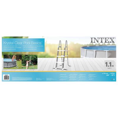 Intex 3-askelmaiset Uima-altaan turvatikkaat 91-107 cm