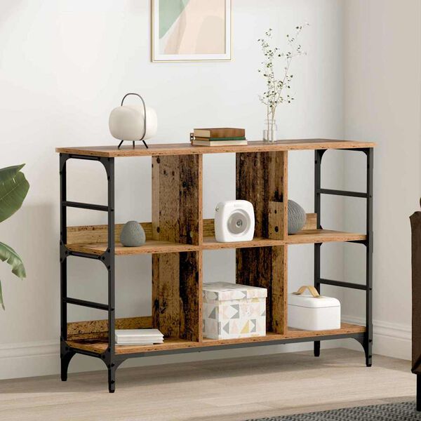 vidaXL Sivup&ouml;yt&auml; Vanha puu 102 x 32 x 73,5 cm