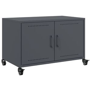 vidaXL TV-taso antrasiitti 68x39x43,5 cm ter&auml;s