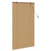 vidaXL Rullaverho verhoilla Ruskea 80 x 160 cm Bambu