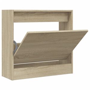 vidaXL Kenk&auml;kaappi Sonoma-tammi 60x21x57 cm tekninen puu