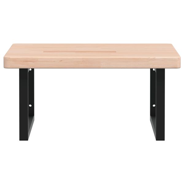 vidaXL Pesuallashylly sein&auml;lle ter&auml;s ja t&auml;ysi tammi