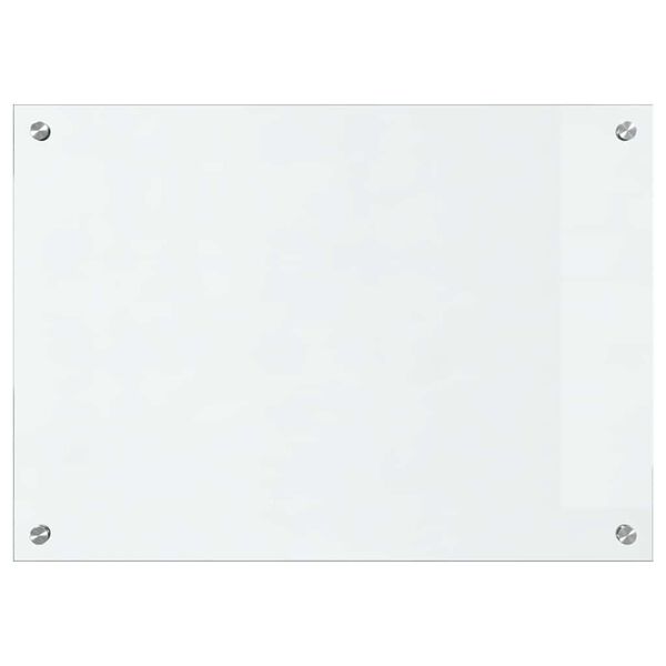 vidaXL Keittiön suojapaneeli Läpinäkyvä 70 x 50 cm karkaistu lasi