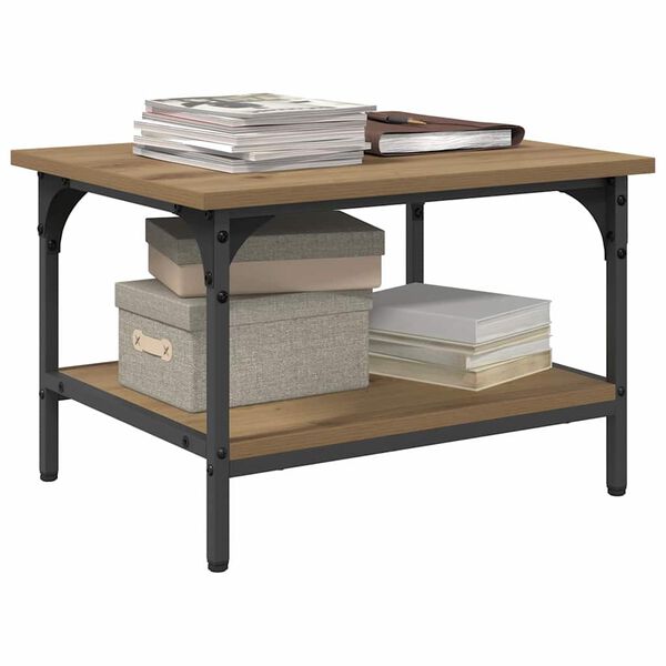 vidaXL Tulostinpidike Artisan tammi 50 x 40 x 38 cm Tekninen puu