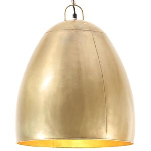 vidaXL Teollistyylinen riippuvalaisin 25 W messinki py&ouml;re&auml; 42 cm E27