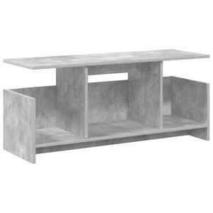vidaXL TV-teline 102 x 35 x 45 cm Betoni Harmaa Tekninen puu
