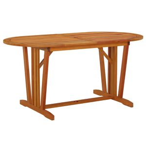 vidaXL Puutarhap&ouml;yt&auml; 160x85x75 cm t&auml;ysi eukalyptuspuu