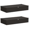 vidaXL S&auml;ilytyslaatikko 2 kpl Kuitukangas 90 x 48 x 15 cm 64,8 L