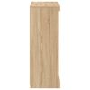 vidaXL Senkki LED-valoilla Sonoma-tammi 60,5x37x100 cm