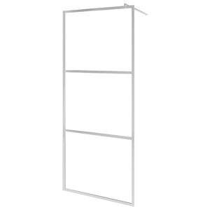 vidaXL Walk-in suihkun sein&auml;ke puoliksi huurrutettu ESG-lasi 80x195 cm
