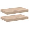 vidaXL Kelluvat hyllyt 2 kpl 40x23,5x4 cm tekninen puu