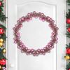 vidaXL Joulupallo Garland Pinkki 186 cm Polystyreeni
