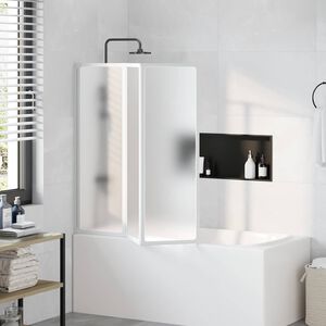 vidaXL Suihkusein&auml; 117 x 120 cm 3 Paneelia Kokoontaitettava