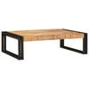 vidaXL Kylpyhuoneshelf Ruskea 80 x 50 x 23 cm Kovan karkean mangopuun