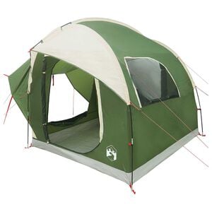vidaXL Auto Teltta Vihre&auml; 239 x 210 x 210 cm Polyesteri ja ter&auml;s