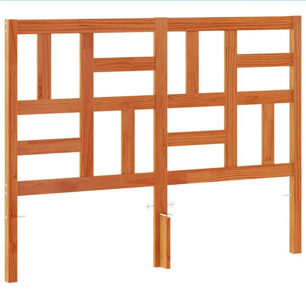 vidaXL S&auml;ngynp&auml;&auml;ty ruskea 180 cm t&auml;ysi m&auml;nty