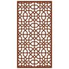 vidaXL Puutarhasein&auml;koriste 105x55 cm corten ter&auml;s Maurikuvio