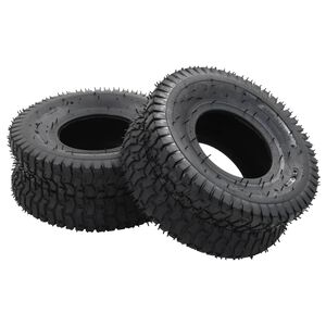vidaXL Kottik&auml;rryn renkaat 2 kpl 15x6.00-6 4PR kumi