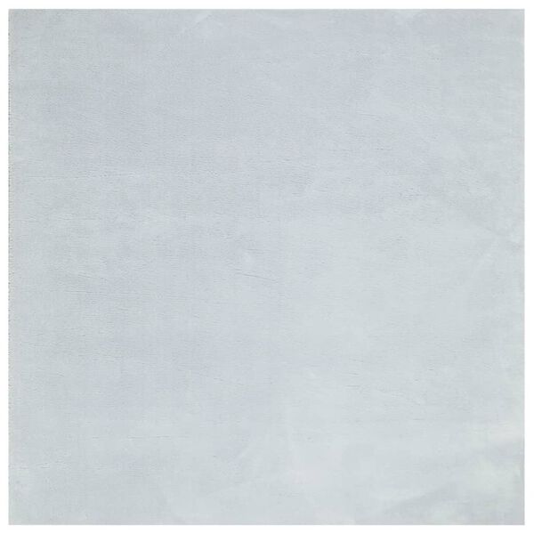 vidaXL Matto HUARTE lyhytnukkainen ja pest&auml;v&auml; sininen 240x240 cm