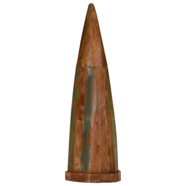 vidaXL Veneenmallinen kaappi 39x27x127 cm kierrätetty täyspuu