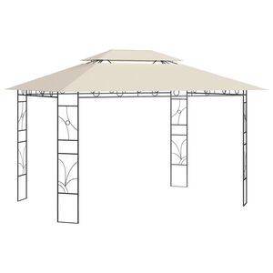 vidaXL Huvimaja 4x3x2,7 m kerma 160 g/m&sup2;