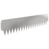 vidaXL Nurmireunus 30 kpl 103 x 25 cm metalli Hopea