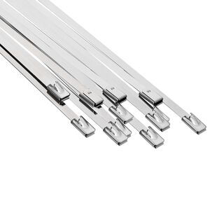 vidaXL Kaapelinsite 12 kpl 4,6 x 700 mm Hopea