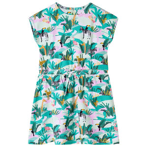 Lasten mekko vaalea minttu 140