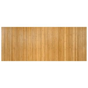 vidaXL matto suorakaide luonnollinen 80x200 cm bambu