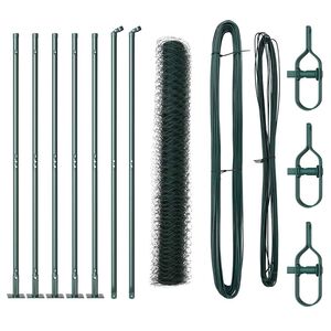 vidaXL Aitalatu Vihre&auml;