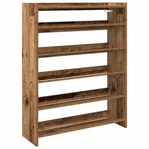 vidaXL Kenk&auml;teline vanhaa puuta 80x25x100 cm tekninen puu