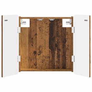 vidaXL Dartboard-kaappi ZWOLLE Vanha puu 52,5 x 10,5 x 57,5 cm