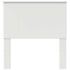 vidaXL Päätylevy päätyllä Valkoinen 90 cm Tekninen puu