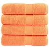 vidaXL Premium Pyyhkeet SOLUND 4 kpl vihre&auml; 100x150 cm 600 gsm