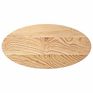 vidaXL P&ouml;yt&auml;levy 80x40x2 cm massiivipuutammea ovaali