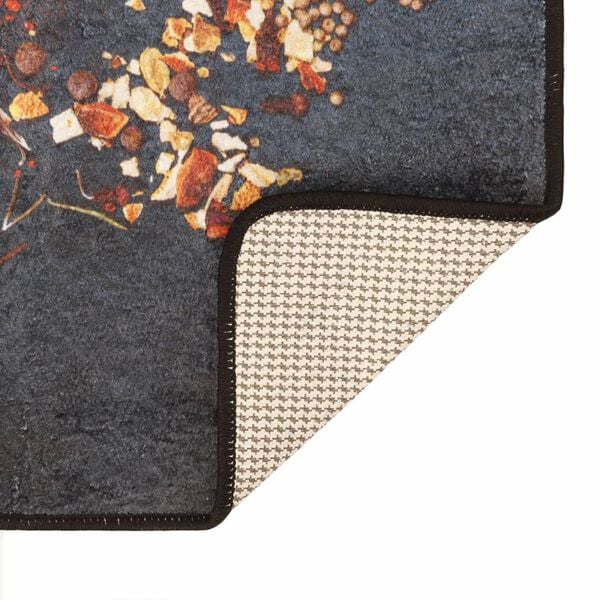 vidaXL Keitti&ouml;matto moniv&auml;rinen 60x180 cm pest&auml;v&auml;