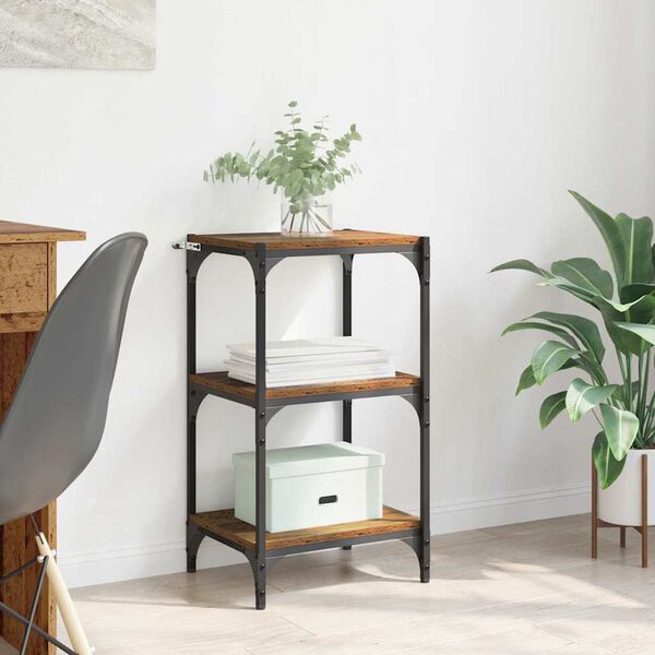 vidaXL Kirjahylly Vanha puu 40 x 33 x 70,5 cm