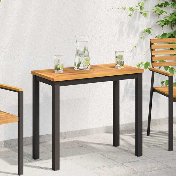 vidaXL P&ouml;yt&auml;levy Ruskea 100 x 50 x 2 cm Tihe&auml; akasiapuu