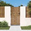 vidaXL Puutarhaportti 85x200 cm Corten-ter&auml;s neli&ouml;nmuotoinen