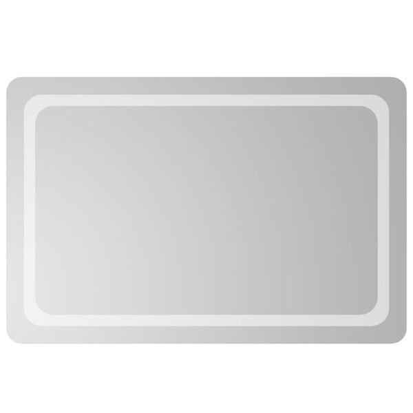 vidaXL Kylpyhuoneen LED-peili 60x90 cm