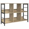vidaXL Kirjahylly 6 tasoa 102 x 32 x 72,5 cm Tekninen puu