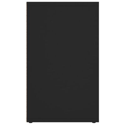 vidaXL Kenkäkaappi musta 52,5x30x50 cm