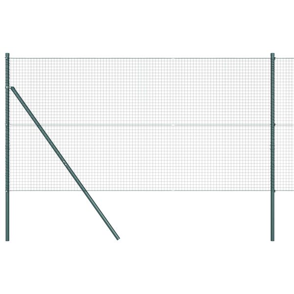 vidaXL Aitalatu Vihre&auml; 10 x 1,4 m (25 x 25 mm verkkorulla)