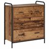 vidaXL Sivup&ouml;yt&auml; Vanha puu 97 x 33 x 81 cm Tekninen puu