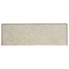 vidaXL Portaiden matot 15 kpl 65x21x4 cm hopeanv&auml;rinen suorakaiteen muotoinen reuna