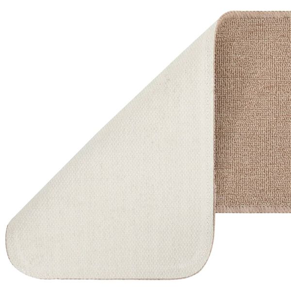 vidaXL Liukumattomat porrasmatot 15 kpl 60x25 cm beige suorakaide